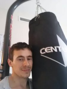 about alex tucker with heavy bag