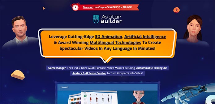 AvatarBuilder 3D Animation Video Maker App - avatarbuilder.com