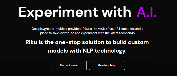 Riku.AI - The vault for your A.I. creations - riku.ai