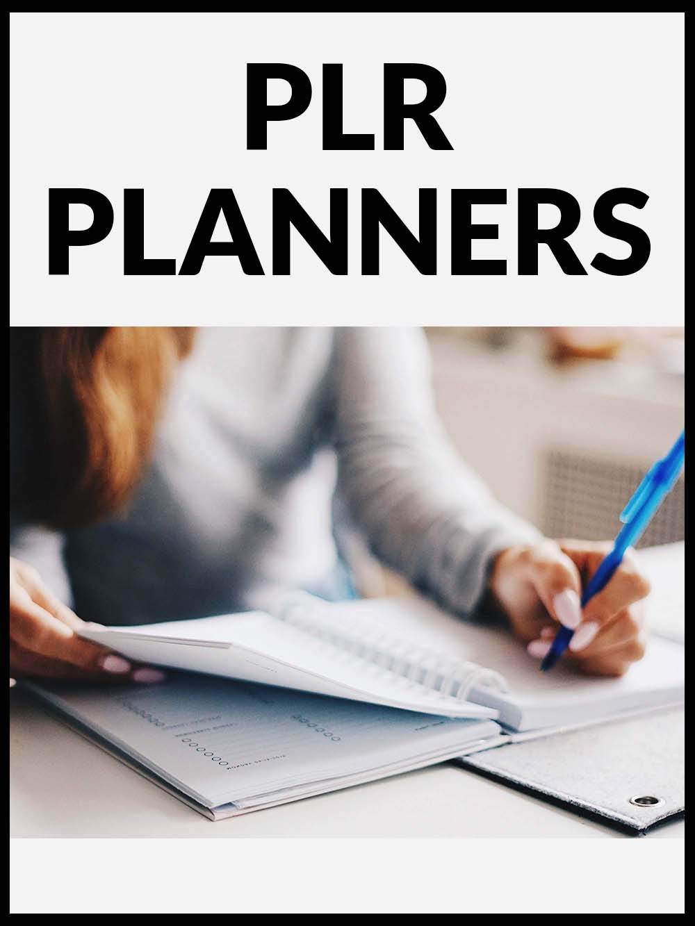 best PLR planners and websites to buy and resell them