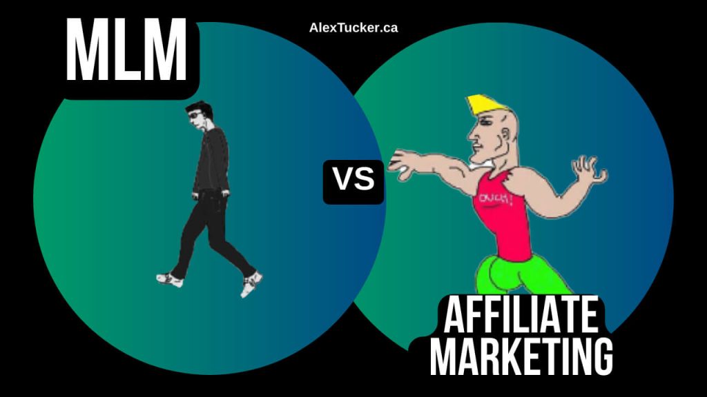 mlm vs affiliate marketing nerd vs chad