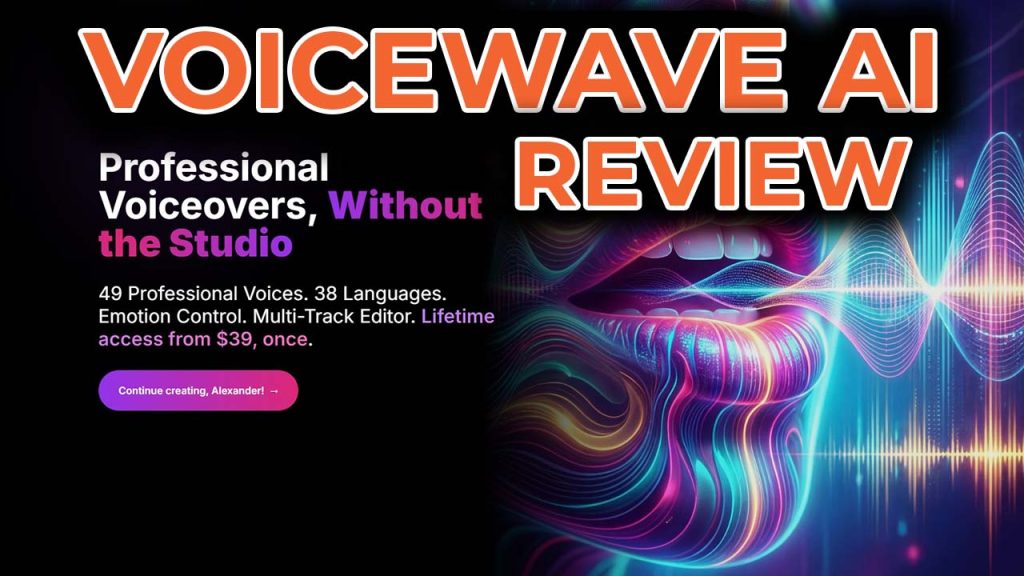 voicewave ai review tutorial demo ai voice cloning and tts voice generator