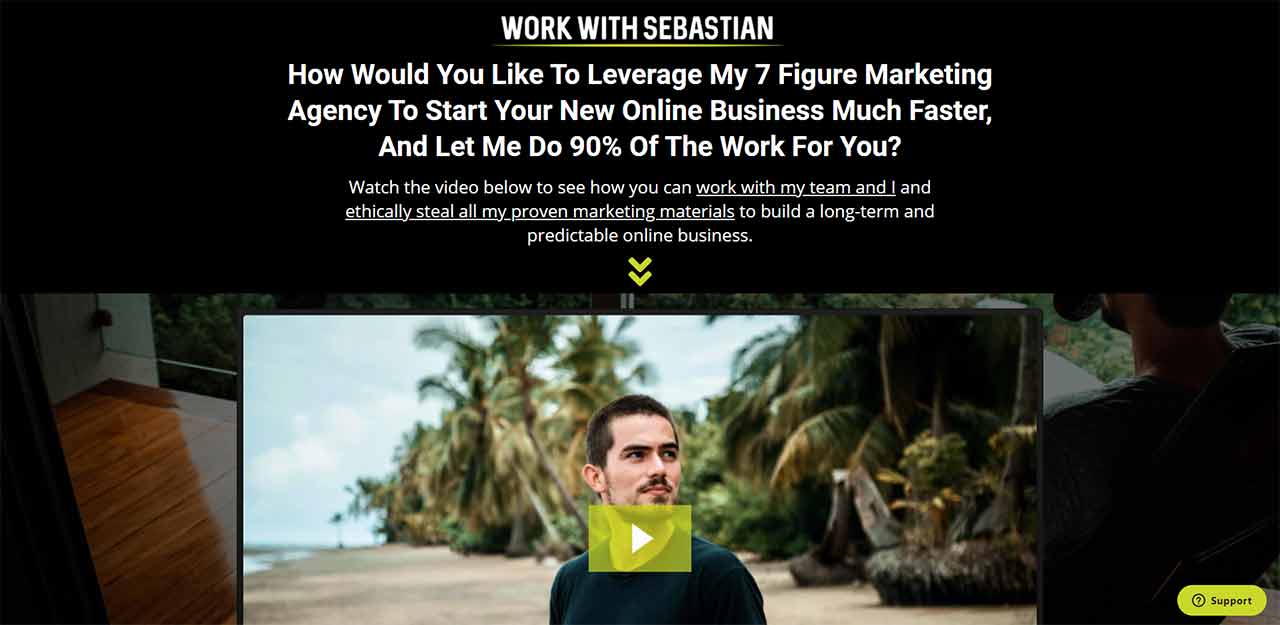 work with sebastian review online business training